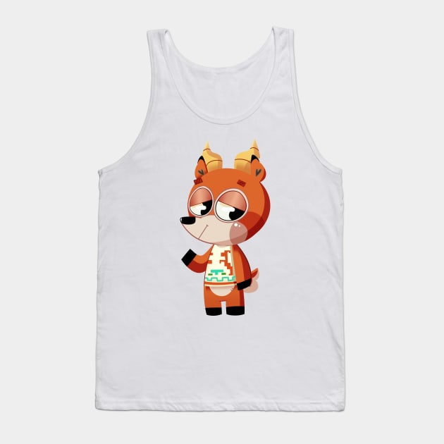 Beau. Tank Top by scribblekisses